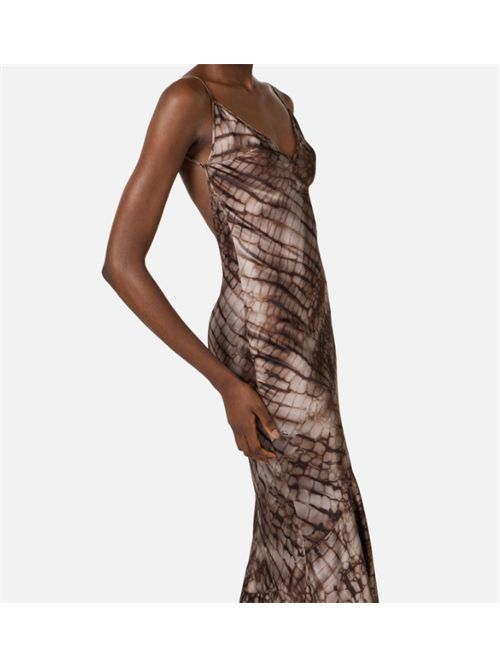 RED CARPET DRESS ELISABETTA FRANCHI | ABR3061E2644 cacao